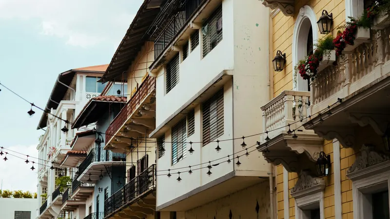 Calle colonial del Casco Viejo, Ciudad de Panamá