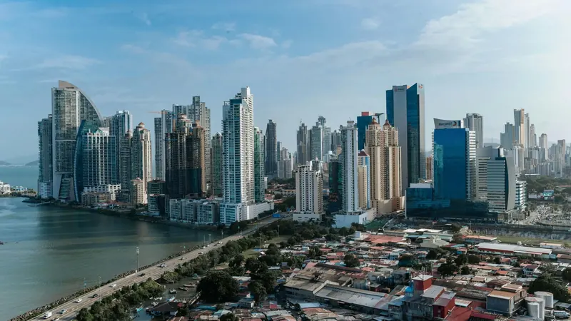 Skyline y distrito financiero de Ciudad de Panamá